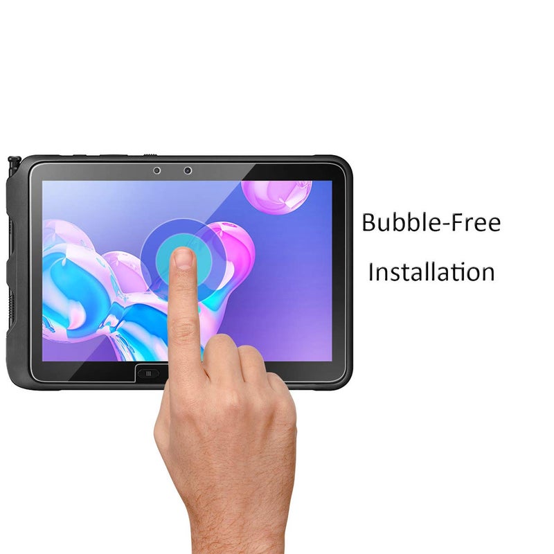 Orzero (2 Pack) Tempered Glass Screen Protector Compatible for Samsung Galaxy Tab Active4 Pro 2022/Galaxy Tab Active Pro 10.1 inch 2019 SM-T540/T545/T547, HD 9 Hardness Anti-Scratch Full-Coverage - Image 2